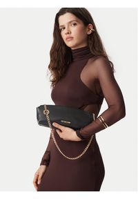 Love Moschino - LOVE MOSCHINO Torebka JC4117PP1PLO2000 Czarny. Kolor: czarny. Materiał: skórzane #1