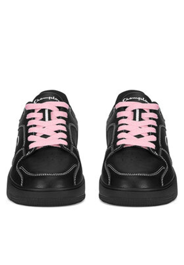 Champion Sneakersy RD18 2.0 LOW S11470-KK010 Czarny. Kolor: czarny. Materiał: skóra