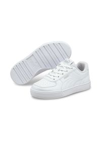 Buty Chłopak Puma Caven biały. Okazja: na co dzień. Kolor: wielokolorowy, szary, biały. Sport: turystyka piesza #1