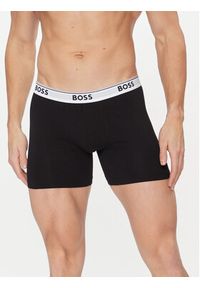 BOSS Komplet bokserek BoxerBr 3P Power 50475282 Czarny. Kolor: czarny. Materiał: bawełna #4
