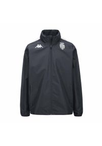 Kappa - Kurtka z dresu AS Monaco Adverzip Pro 8 2024/25. Kolor: szary, biały, wielokolorowy. Materiał: dresówka. Sport: piłka nożna #2