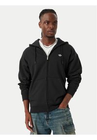 Adidas - adidas Bluza Trefoil Essentials KS8941 Czarny Loose Fit. Kolor: czarny. Materiał: bawełna #1