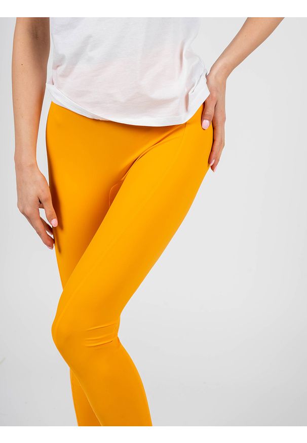 Patrizia Pepe Legginsy | 2P1420 JZ26 | Kobieta | Pomarańczowy. Kolor: pomarańczowy. Materiał: poliamid, elastan