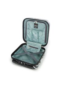 Wittchen - Komplet walizek z ABS-u w zwierzęcy wzór biało-czarny. Kolor: czarny, biały, wielokolorowy. Materiał: guma. Wzór: motyw zwierzęcy #10