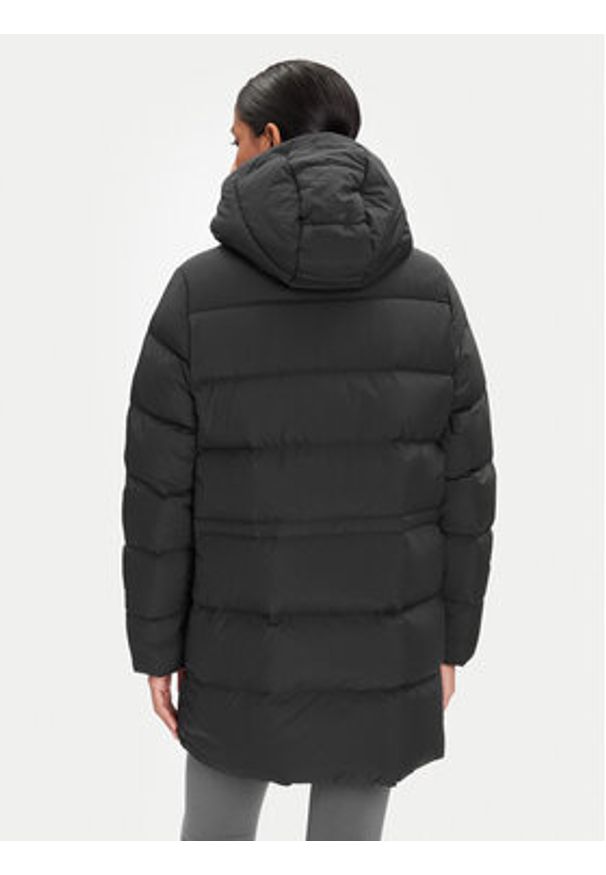 Jack Wolfskin Kurtka puchowa Frozen Palace A65096 Czarny Regular Fit. Kolor: czarny. Materiał: syntetyk