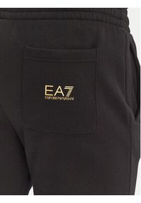 EA7 Emporio Armani Spodnie dresowe 7M000572 AF10377 MC004 Czarny Regular Fit. Kolor: czarny. Materiał: bawełna