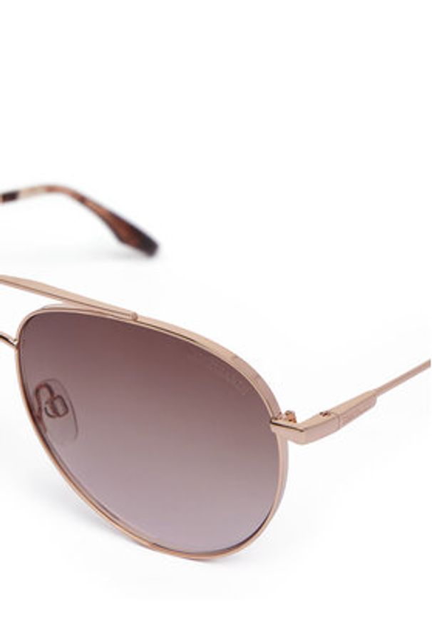 Trussardi Jeans - Trussardi Okulary przeciwsłoneczne TSM3015 Złoty. Kolor: złoty