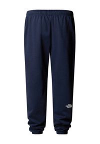 The North Face Spodnie dresowe Simple Dome NF0A8C1W Granatowy Regular Fit. Kolor: niebieski. Materiał: syntetyk, bawełna #8
