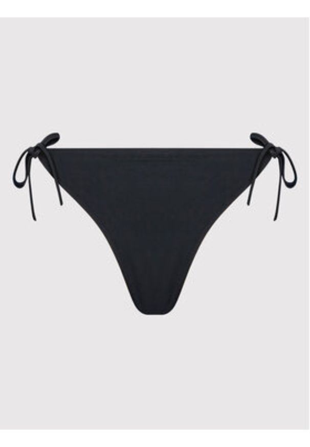 Calvin Klein Swimwear Dół od bikini Intense Power KW0KW01858 Czarny. Kolor: czarny. Materiał: syntetyk