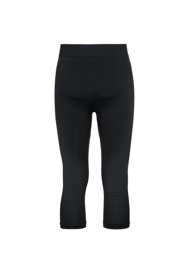 Odlo - Legginsy termiczne męskie Performance Warm Eco Bl Bottom 3/4. Kolor: czarny