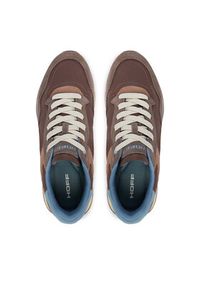 HOFF Sneakersy City 12602401 Brązowy. Kolor: brązowy. Materiał: zamsz, skóra #4