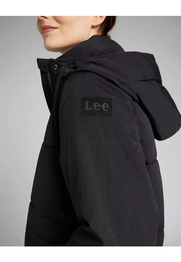 Lee - LEE LONG PUFFER DAMSKA KURTKA ZIMOWA BLACK L56IXW01 112140309. Sezon: zima
