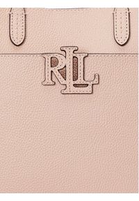 Lauren Ralph Lauren - LAUREN RALPH LAUREN Torebka Cameryn 431966760004 Różowy. Kolor: różowy. Materiał: skórzane #4