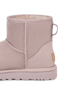 Ugg Śniegowce W Classic Mini II 1016222 Fioletowy. Kolor: fioletowy. Materiał: skóra #4