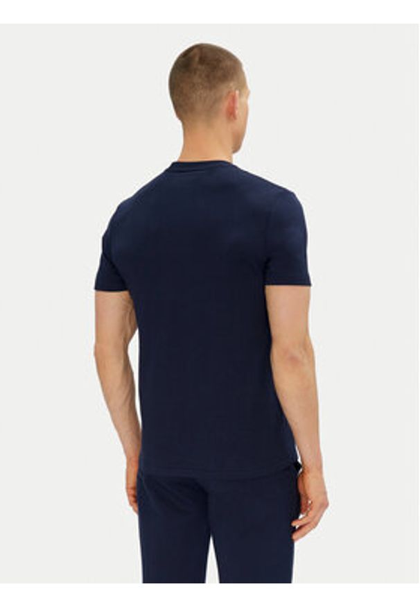 Polo Ralph Lauren T-Shirt 714962528005 Granatowy Regular Fit. Typ kołnierza: polo. Kolor: niebieski. Materiał: bawełna, syntetyk