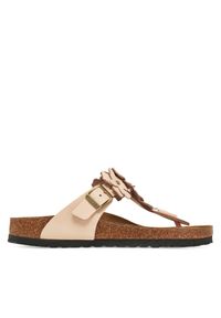 Birkenstock Japonki Hizeh Flowers 1029304 Różowy. Kolor: różowy. Materiał: skóra