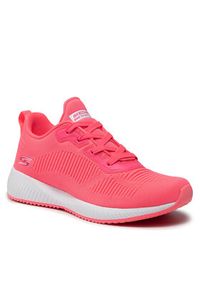skechers - Skechers Sneakersy BOBS Sport Squad 33162/NPNK Różowy. Kolor: różowy. Materiał: materiał. Model: Skechers Sport #8