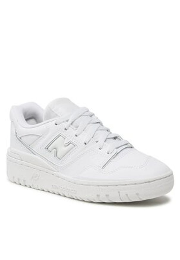 New Balance Sneakersy GSB550WW Biały. Kolor: biały. Materiał: skóra