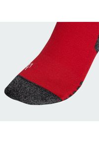 Adidas - Getry adi 24 AEROREADY Football Knee. Kolor: biały, czerwony, wielokolorowy. Materiał: materiał. Sport: piłka nożna