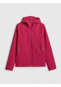 4f - 4F Kurtka przejściowa membrana 5000 damska - różowa XXL. Okazja: na spacer, na co dzień. Kolor: różowy. Materiał: materiał. Sezon: wiosna, jesień. Styl: casual #1