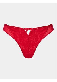 Hunkemöller Stringi Mariah String R 203563 Czerwony. Kolor: czerwony