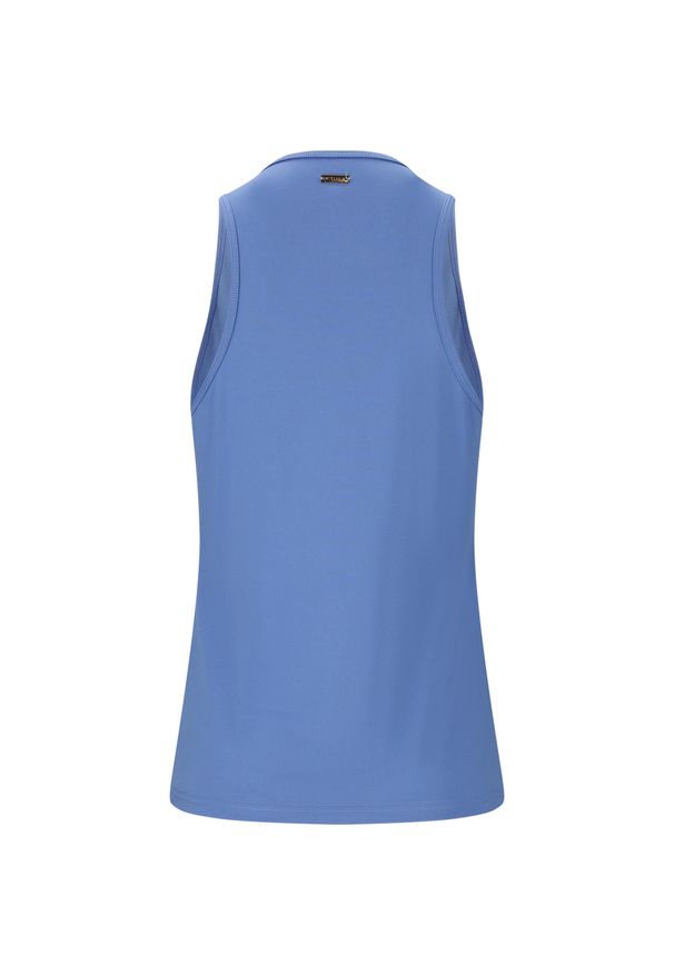 ENDURANCE - Damski tank top Athlecia Almi. Kolor: niebieski. Styl: sportowy, elegancki