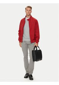 TOMMY HILFIGER - Tommy Hilfiger Chinosy Bleecker MW0MW26619 Szary Slim Fit. Kolor: szary. Materiał: bawełna #4