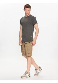 G-Star RAW - G-Star Raw Szorty materiałowe D08566-D387-B212 Zielony Relaxed Fit. Kolor: zielony. Materiał: materiał #5