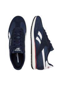 Reebok Sneakersy FIORI AR30309MDWR Granatowy. Kolor: niebieski. Materiał: skóra, zamsz #5