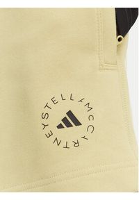Adidas by Stella McCartney - adidas by Stella McCartney Szorty sportowe Stella McCartney True Casuals JI5059 Żółty Loose Fit. Kolor: żółty. Materiał: bawełna