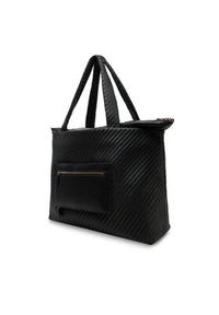Guess Torebka TWW953 00100 Czarny. Kolor: czarny. Materiał: skórzane