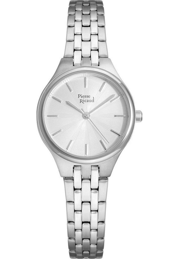 Zegarek Pierre Ricaud Zegarek damski Pierre Ricaud P21030.5113Q srebrny. Kolor: srebrny