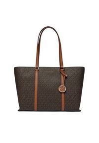 MICHAEL Michael Kors Torebka Temple Tote 30R4G1LT3B Brązowy. Kolor: brązowy. Materiał: skórzane #5