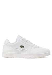 Lacoste Sneakersy T-Clip 0722 1 SMA 7-43SMA002321G Biały. Kolor: biały. Materiał: skóra #1