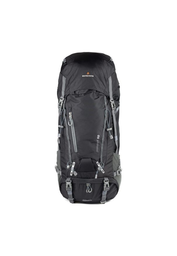 Bergson - Plecak turystyczny Pumori 50l 1. Kolor: czarny. Styl: sportowy