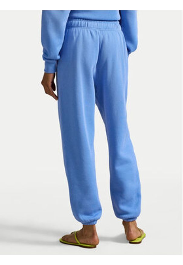 Polo Ralph Lauren Spodnie dresowe 211971700505 Błękitny Tapered Fit. Kolor: niebieski. Materiał: bawełna