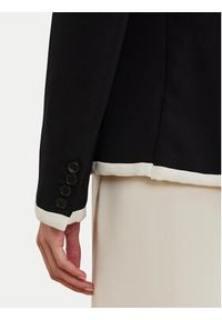 Lauren Ralph Lauren - LAUREN RALPH LAUREN Marynarka 200936101002 Czarny Straight Fit. Kolor: czarny. Materiał: syntetyk #6