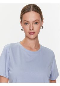 Calvin Klein T-Shirt K20K205410 Błękitny Regular Fit. Kolor: niebieski. Materiał: bawełna #3