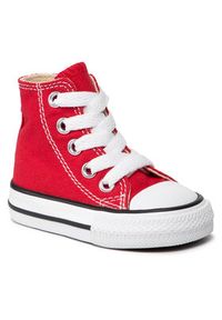 Converse Trampki Inft Chuck Taylor All Star Hi 7J232C Czerwony. Kolor: czerwony. Materiał: materiał #7