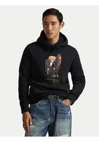 Polo Ralph Lauren Bluza 710P08096001 Czarny Regular Fit. Typ kołnierza: polo. Kolor: czarny. Materiał: bawełna #1