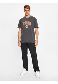 DC Shoes T-Shirt Tuition Tees ADYZT05273 Czarny Regular Fit. Kolor: czarny. Materiał: bawełna