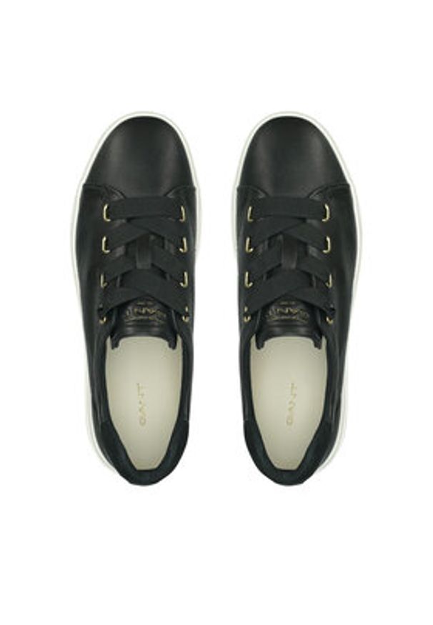 GANT - Gant Sneakersy 30531834 Czarny. Kolor: czarny. Materiał: skóra