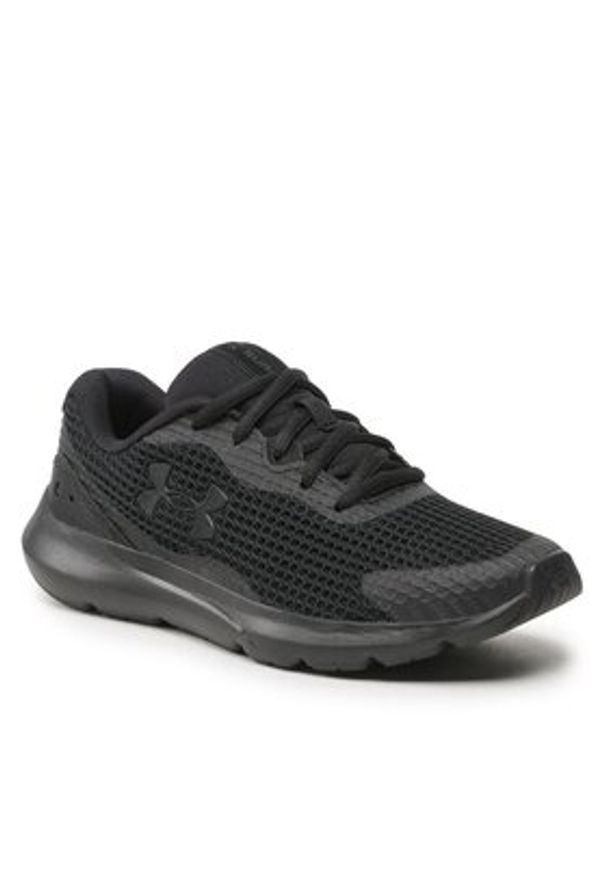 Under Armour Buty do biegania UA W Surge 3 3024894-002 Czarny. Kolor: czarny. Materiał: materiał