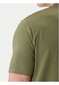 Karl Lagerfeld - KARL LAGERFELD T-Shirt 755052 562235 Zielony Regular Fit. Typ kołnierza: dekolt w karo. Kolor: zielony. Materiał: bawełna #2