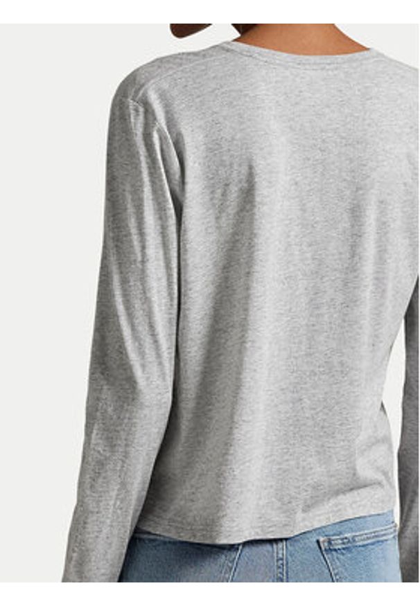 Polo Ralph Lauren Bluzka 211967103003 Szary Classic Fit. Typ kołnierza: polo. Kolor: szary. Materiał: bawełna