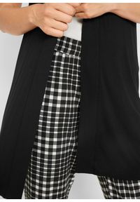 bonprix - Kardigan z miękkiej wiskozy. Kolor: czarny. Materiał: wiskoza. Długość: długie #2