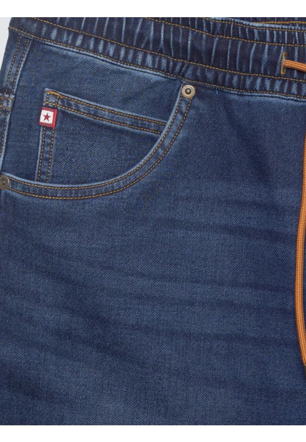 Big-Star - Szorty męskie jeansowe granatowe Parker 537. Kolor: niebieski. Materiał: jeans. Sezon: lato. Styl: sportowy