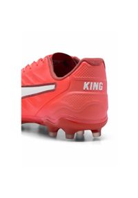 Buty Piłkarskie Puma King Pro Fg/Ag Dorosłych. Kolor: biały, czerwony, wielokolorowy. Sport: piłka nożna