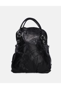 Venezia - POJEMNA SKÓRZANA TORBA 200712 NERO. Materiał: skórzane #1