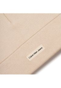 Calvin Klein Jeans Czapka Inst Patch Beanie K60K612322 Różowy. Kolor: różowy. Materiał: materiał #3